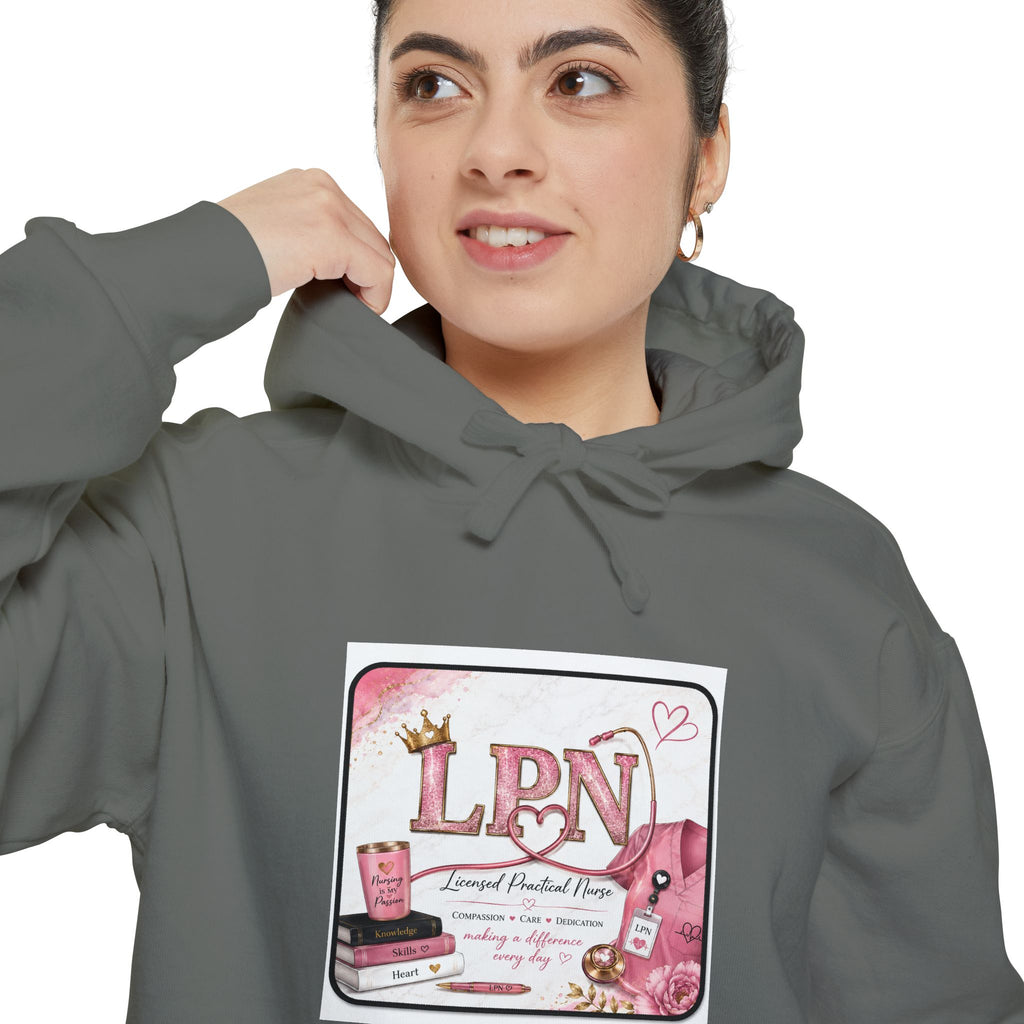 LPN Nurse Hoodie - Licensed Practical Nurse Graphic Pullover