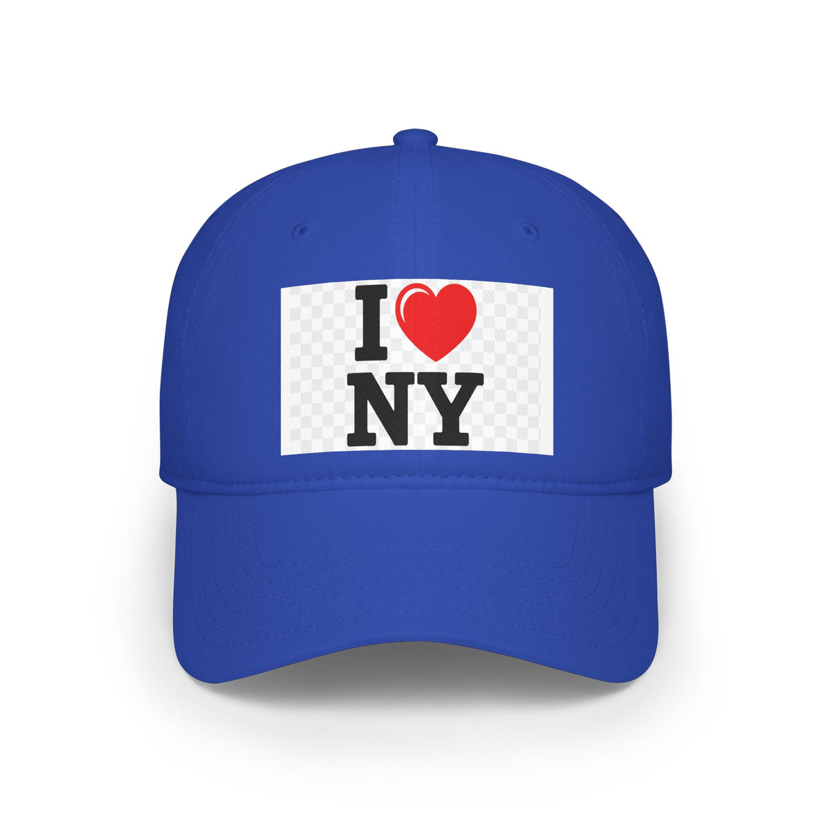 I  NY Red Low Profile Baseball Cap — Classic New York City Souvenir