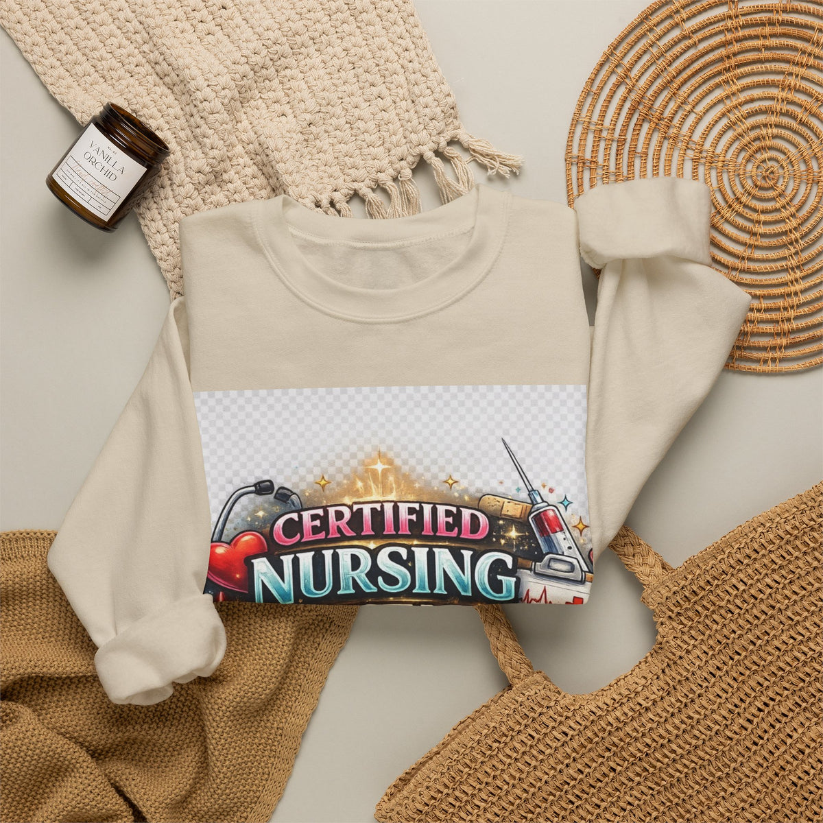 Certified Nursing Assistant Sweatshirt – CNA Pride Crewneck
