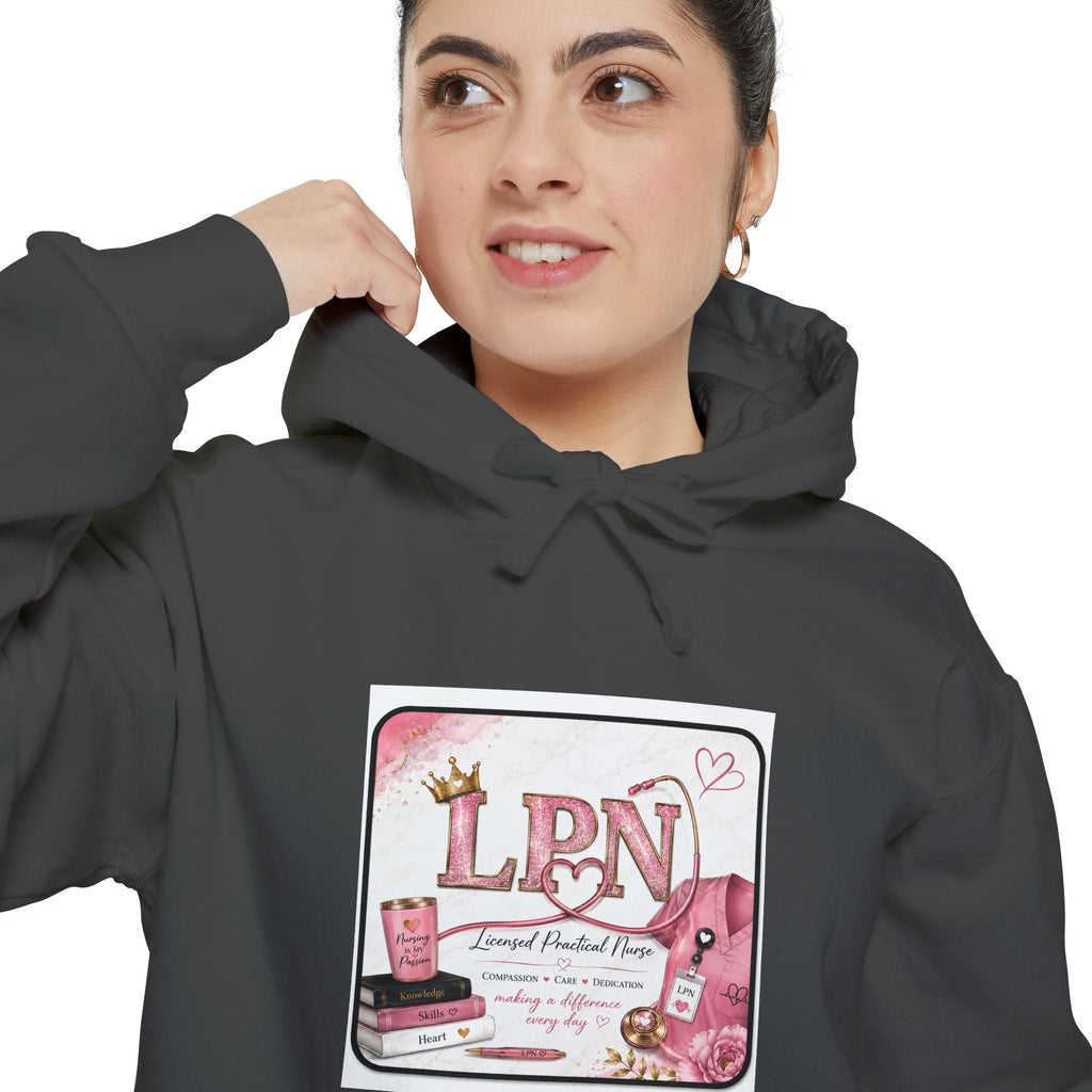 LPN Nurse Hoodie - Licensed Practical Nurse Graphic Pullover
