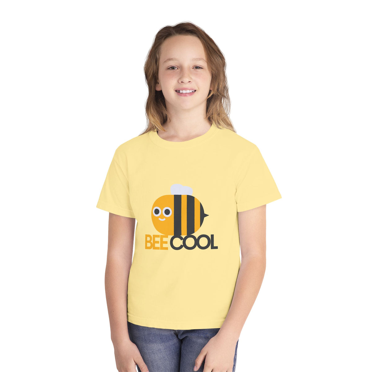 Bee Cool Youth Tee – Cute Bumblebee Kids T-Shirt