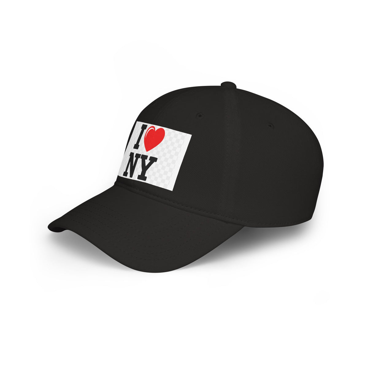 I  NY Red Low Profile Baseball Cap — Classic New York City Souvenir