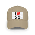 I  NY Red Low Profile Baseball Cap — Classic New York City Souvenir