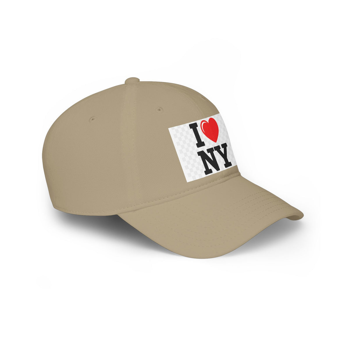 I  NY Red Low Profile Baseball Cap — Classic New York City Souvenir
