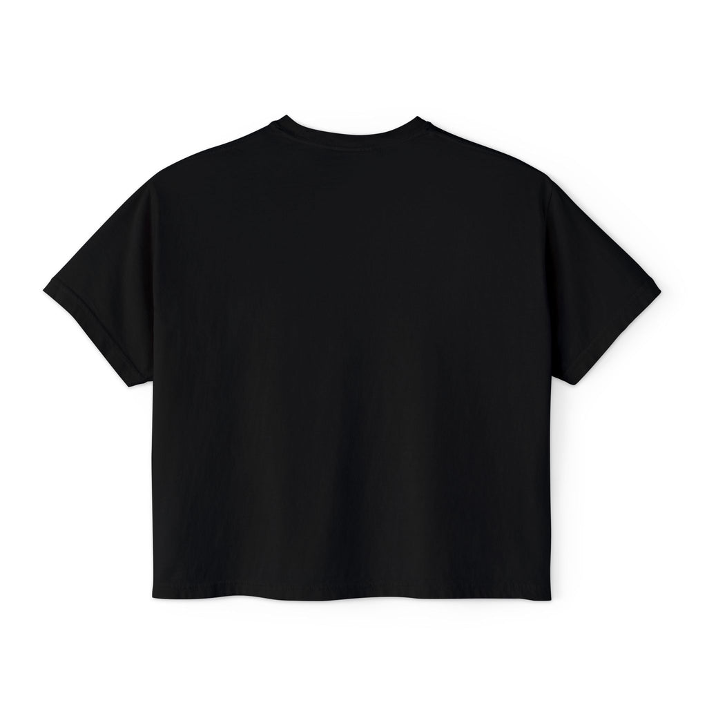 Money Stack Women's Boxy Tee — Graphic 'MONEY' Dollar Sign Design
