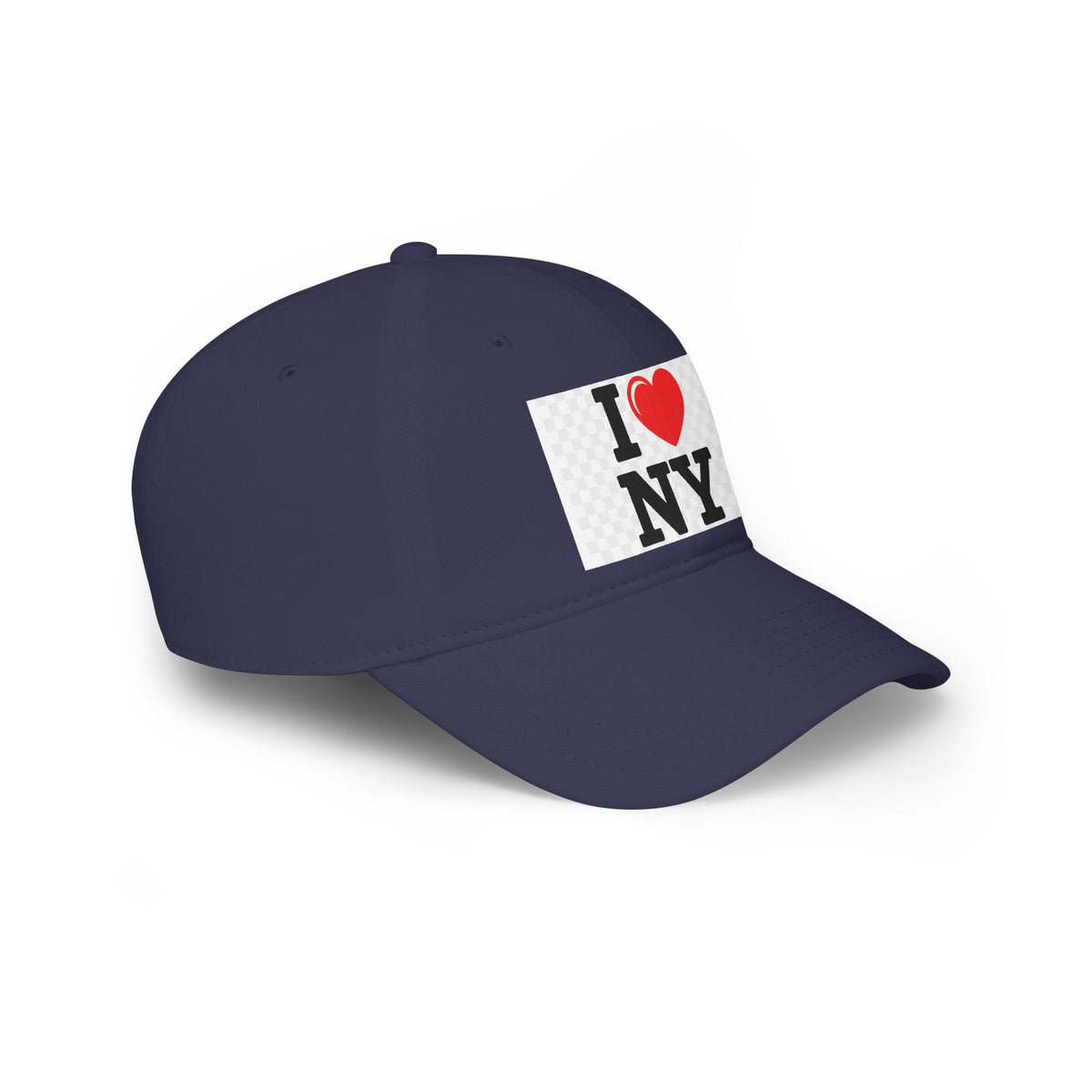 I  NY Red Low Profile Baseball Cap — Classic New York City Souvenir
