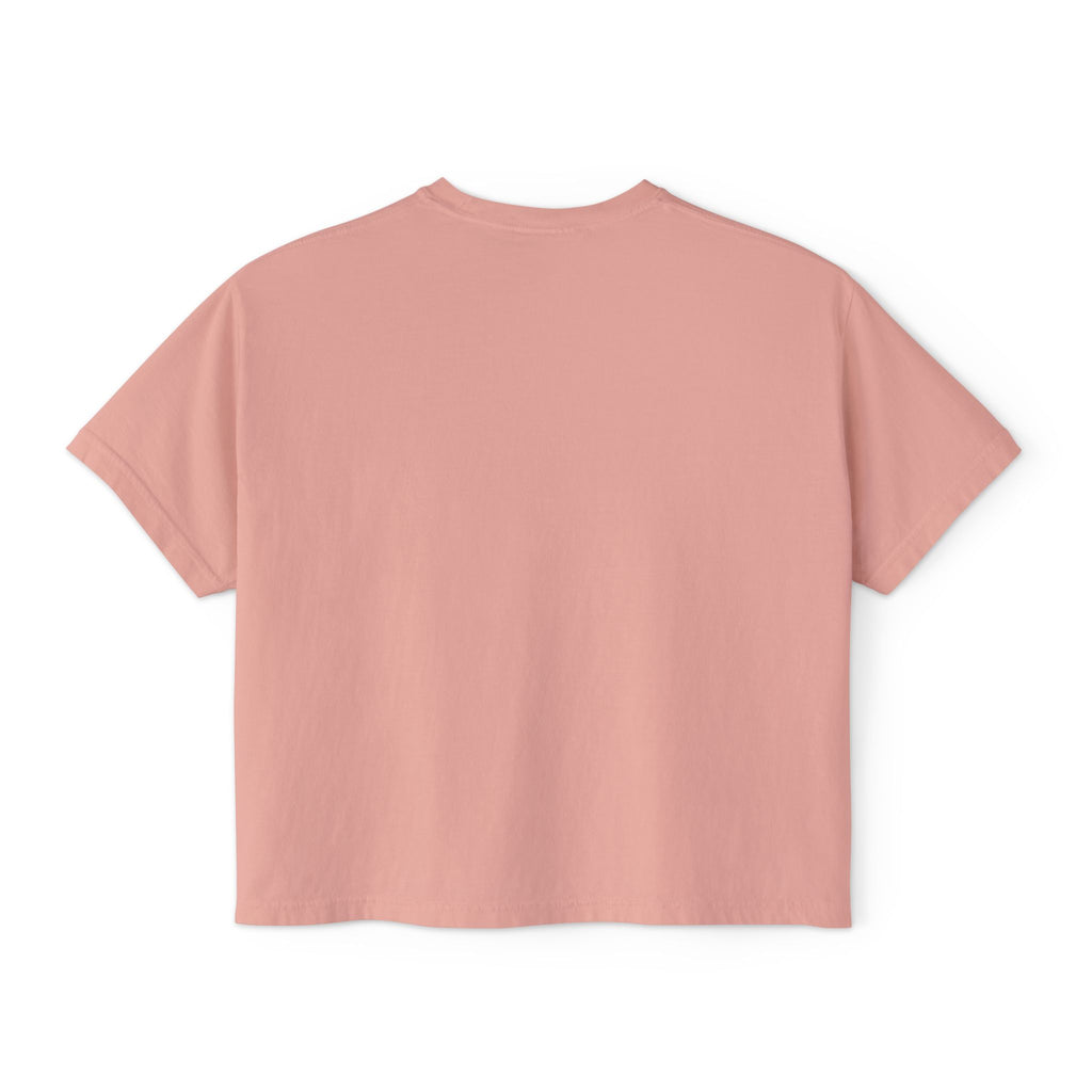 Money Stack Women's Boxy Tee — Graphic 'MONEY' Dollar Sign Design
