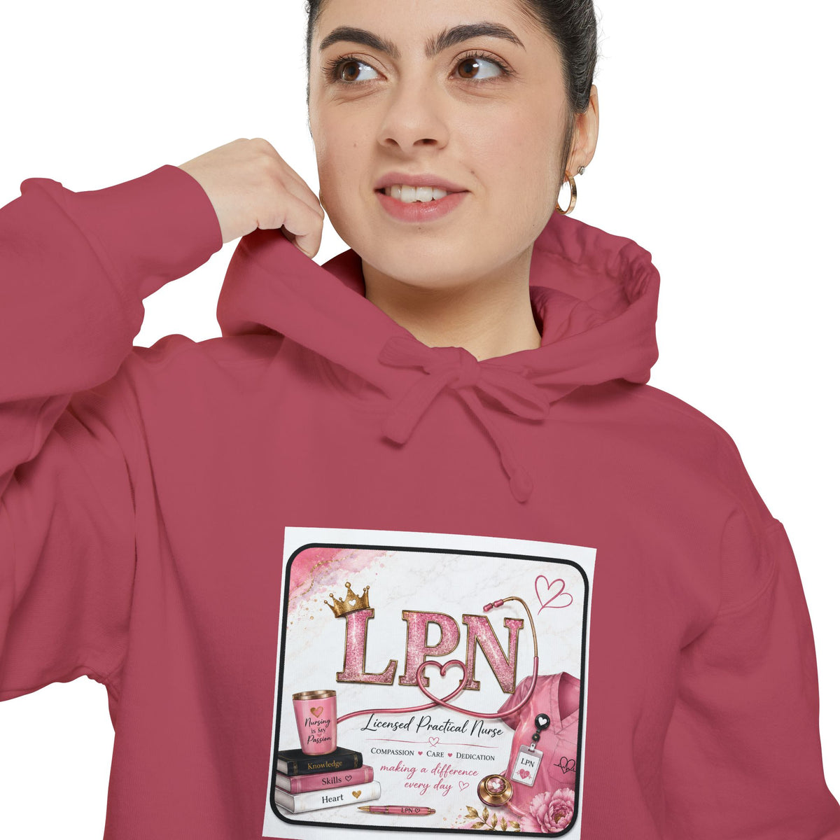LPN Nurse Hoodie - Licensed Practical Nurse Graphic Pullover