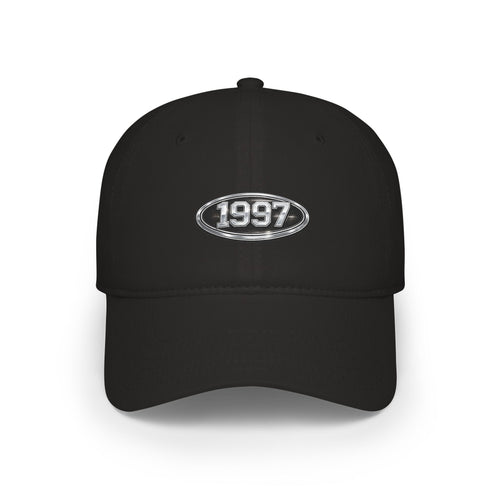 1997 Embroidered Baseball Cap — Vintage Year Low Profile Hat