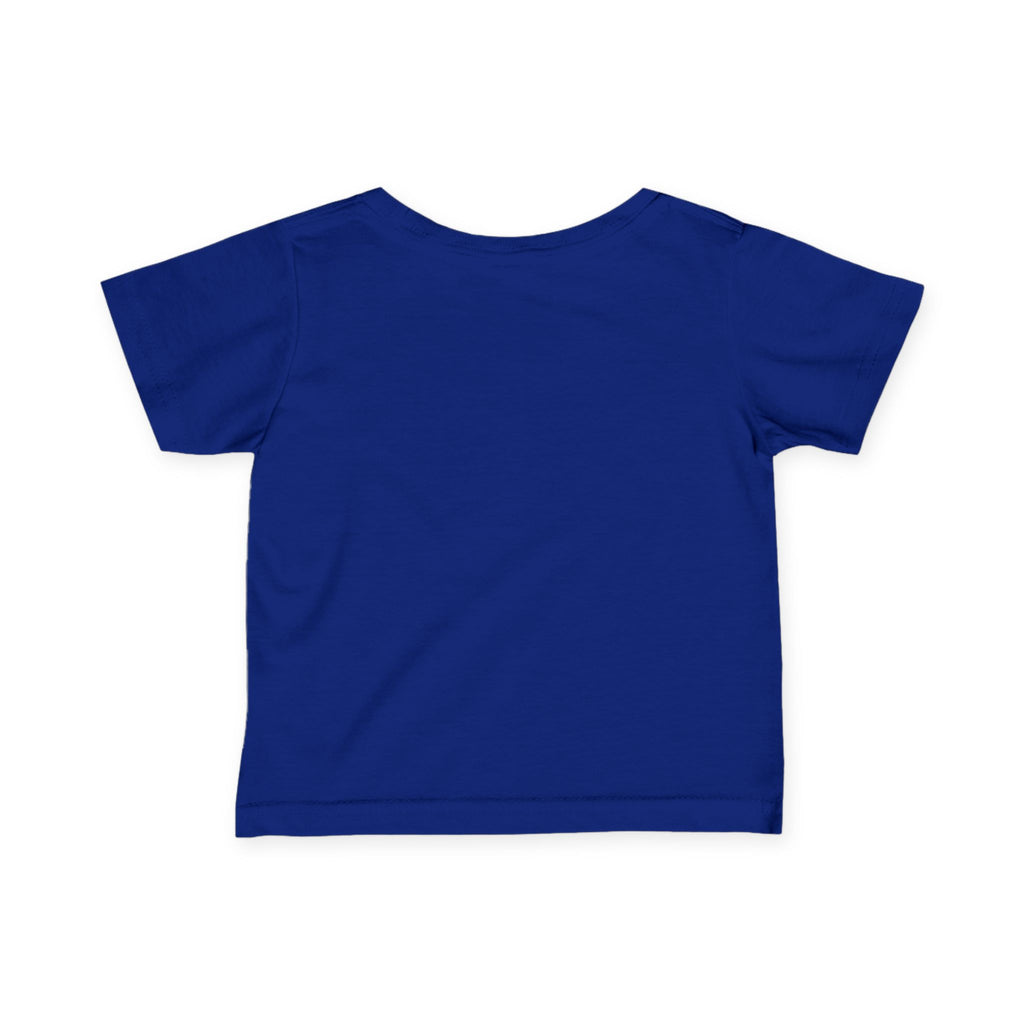 Infant Birthday Tee — Colorful Balloons & Cake Baby T‑Shirt