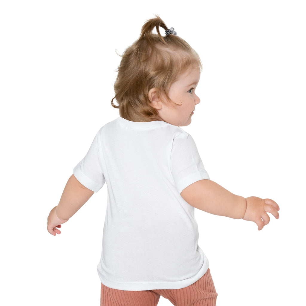 1st Birthday Baby T-Shirt — Blue Balloons & Cake First Birthday Tee