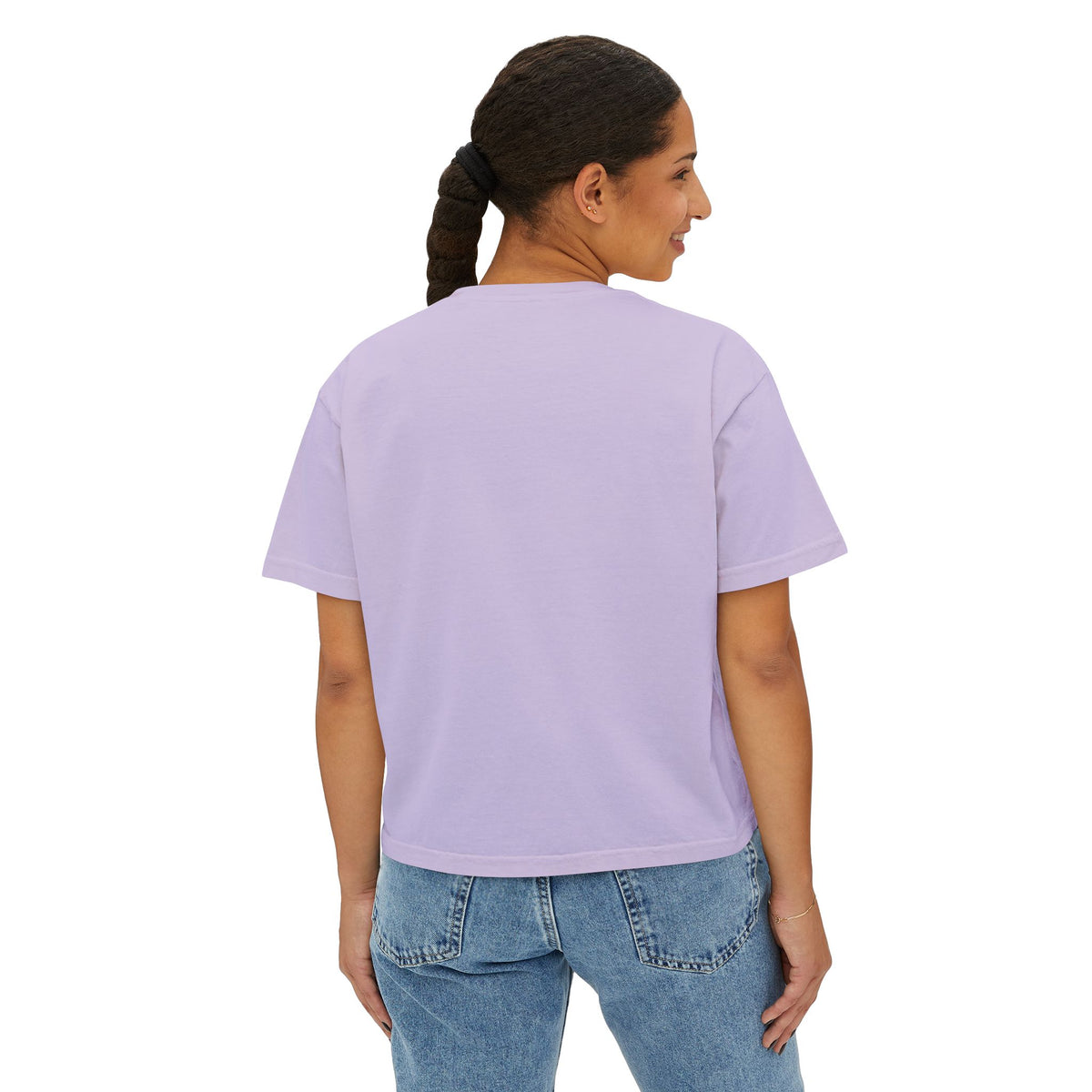 Money Stack Women's Boxy Tee — Graphic 'MONEY' Dollar Sign Design