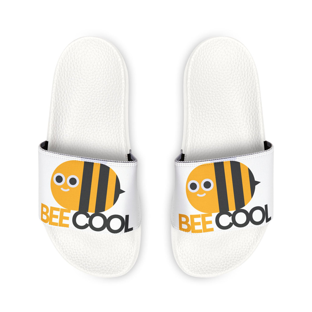 Bee Cool Youth Slides — Kids Removable-Strap Sandals