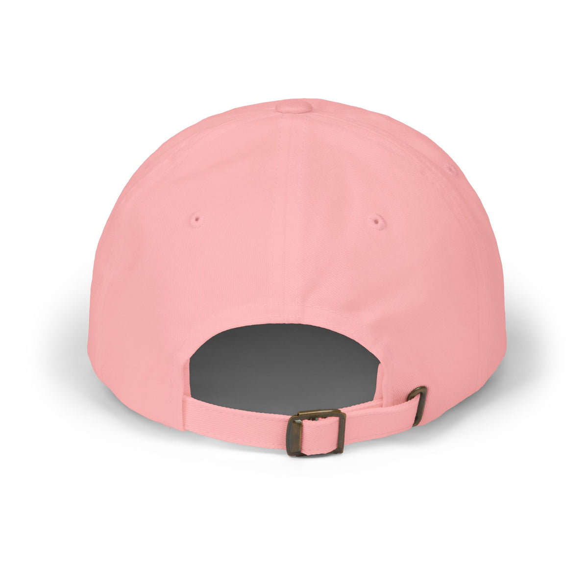 Dad Cap — Vintage Pink Floral 'LOVE' Embroidered Baseball Hat