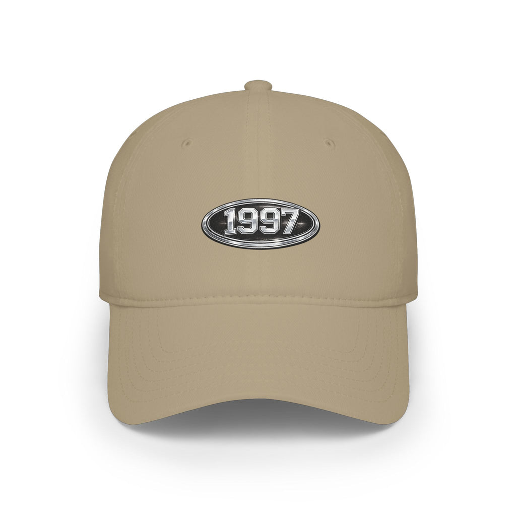 1997 Embroidered Baseball Cap — Vintage Year Low Profile Hat