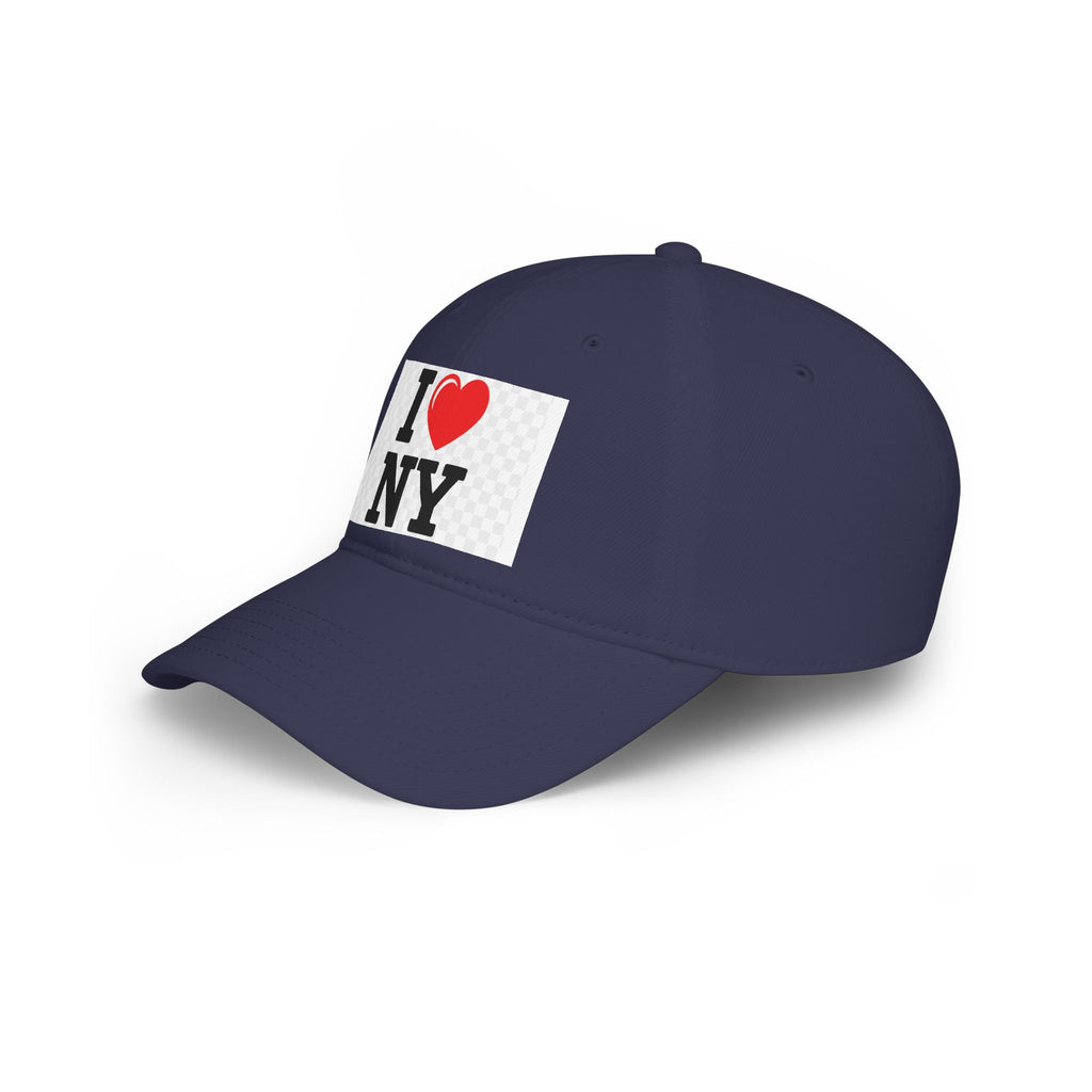 I  NY Red Low Profile Baseball Cap — Classic New York City Souvenir