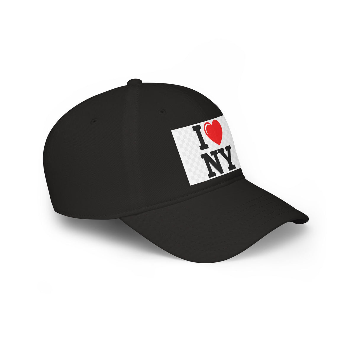 I  NY Red Low Profile Baseball Cap — Classic New York City Souvenir