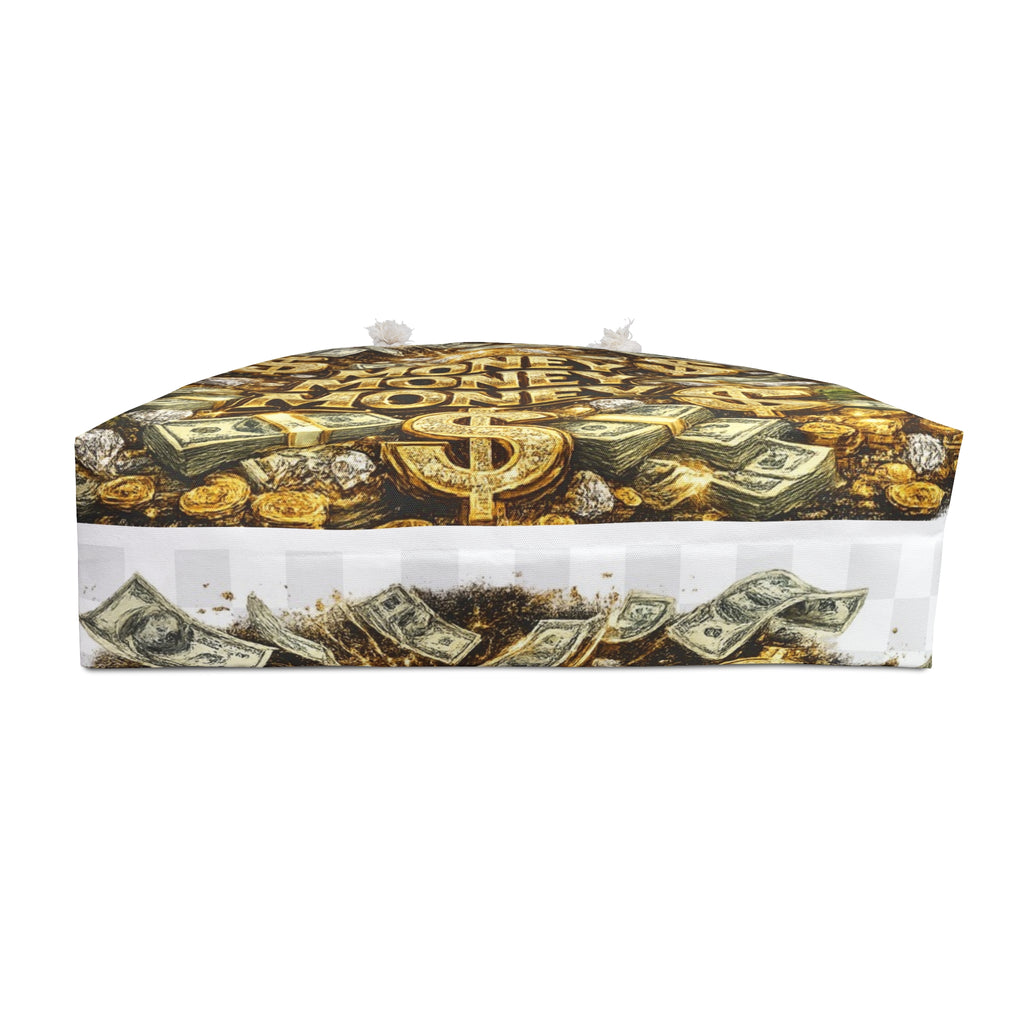 Money Money Weekender Bag — Bold Cash & Dollar Sign Travel Tote