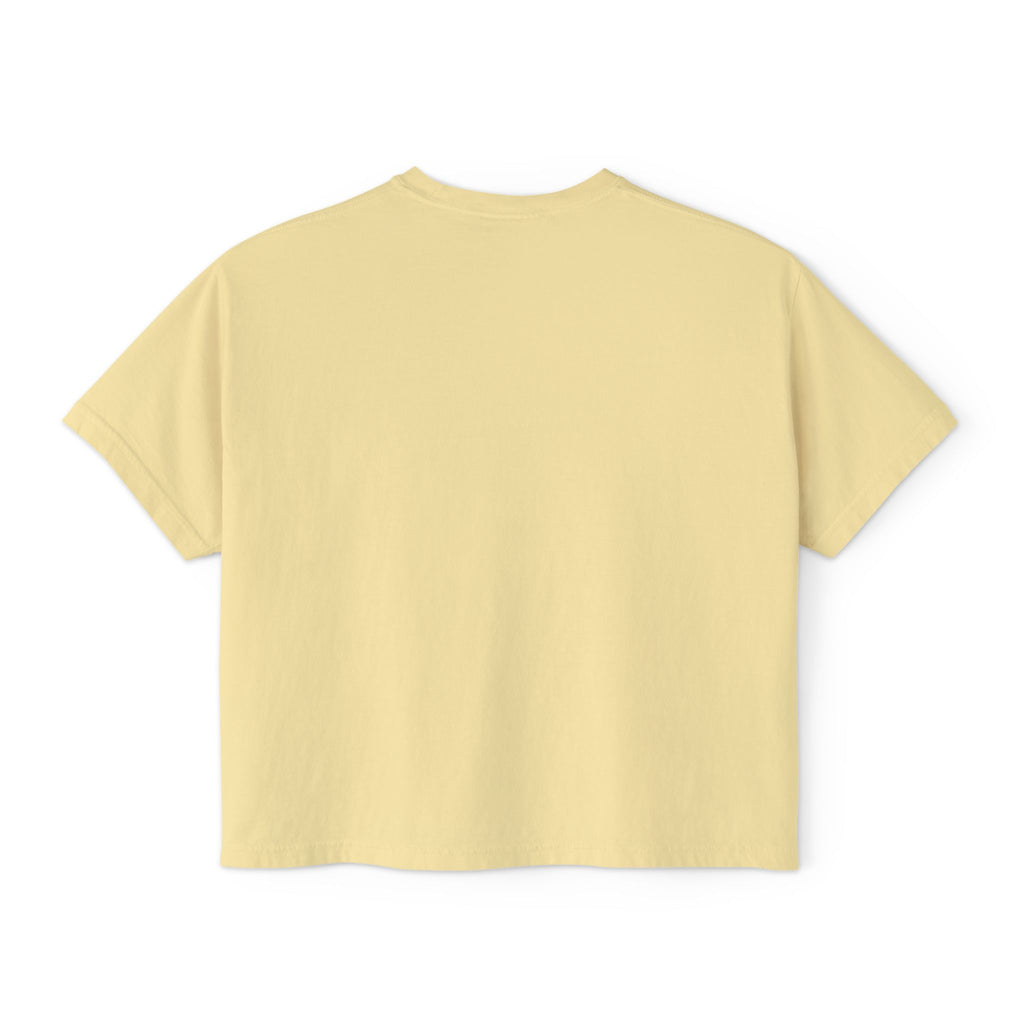 Money Stack Women's Boxy Tee — Graphic 'MONEY' Dollar Sign Design